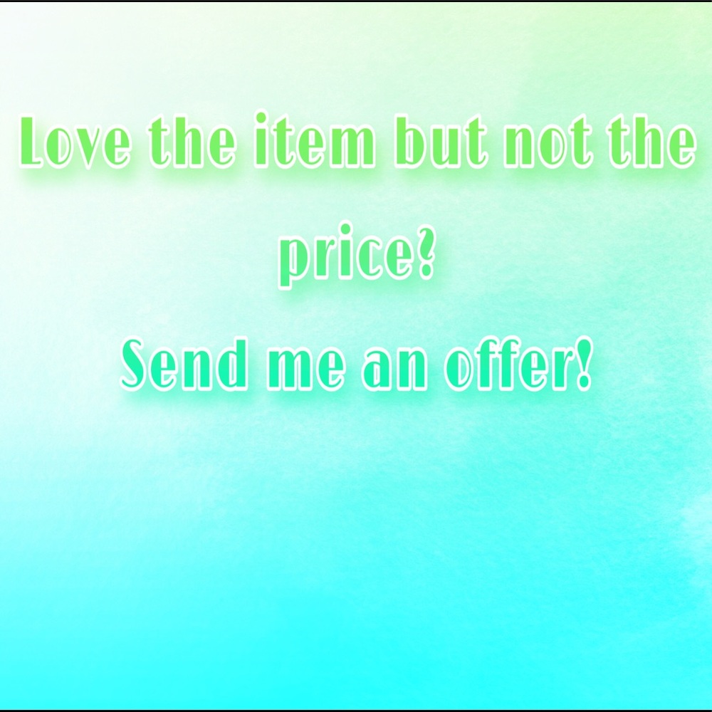 Make me an offer!